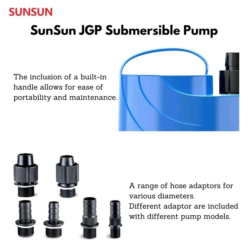 SUNSUN JGP Submersible Water Pump (1000 - 4500 L/Hr) - Image 4