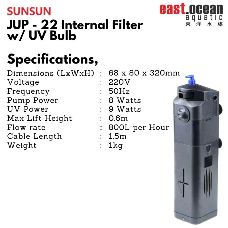 SUNSUN JUP-22/23 Internal Filter (UV filter) - Image 6