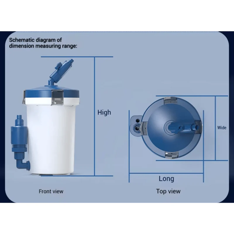 SUNSUN YW-02A/03B Canister filter (for low level tank) - Image 4