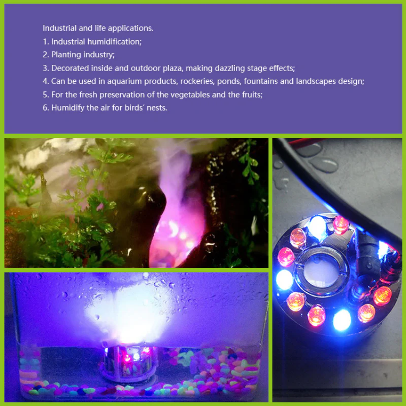 Techsin DH-24B (12 LED) Mist Maker - Image 2