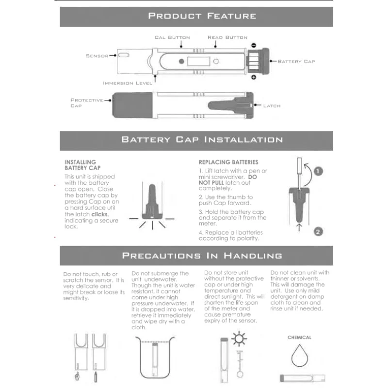 TRANS INSTRUMENT Eco pH+ pen (pH test) - Image 3