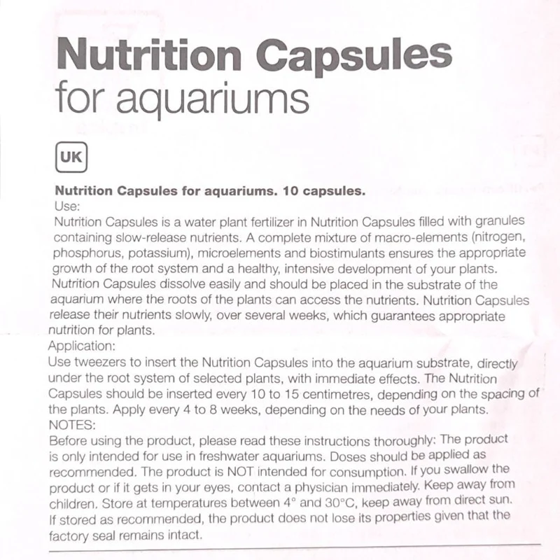 Tropica Nutrition Capsules (plant root supplements) - Image 3