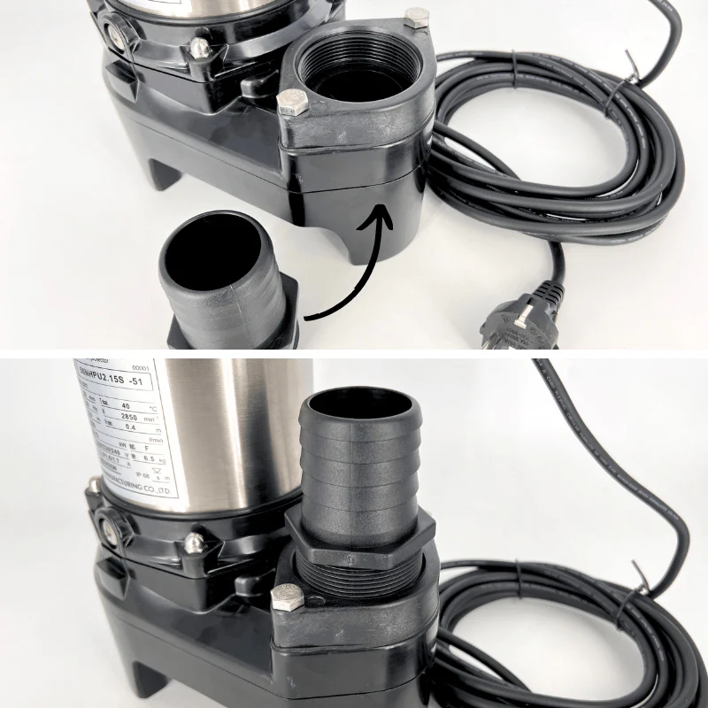 Tsurumi Submersible Sewage Pump - 50NHPU2.15S (No Float) - Image 3