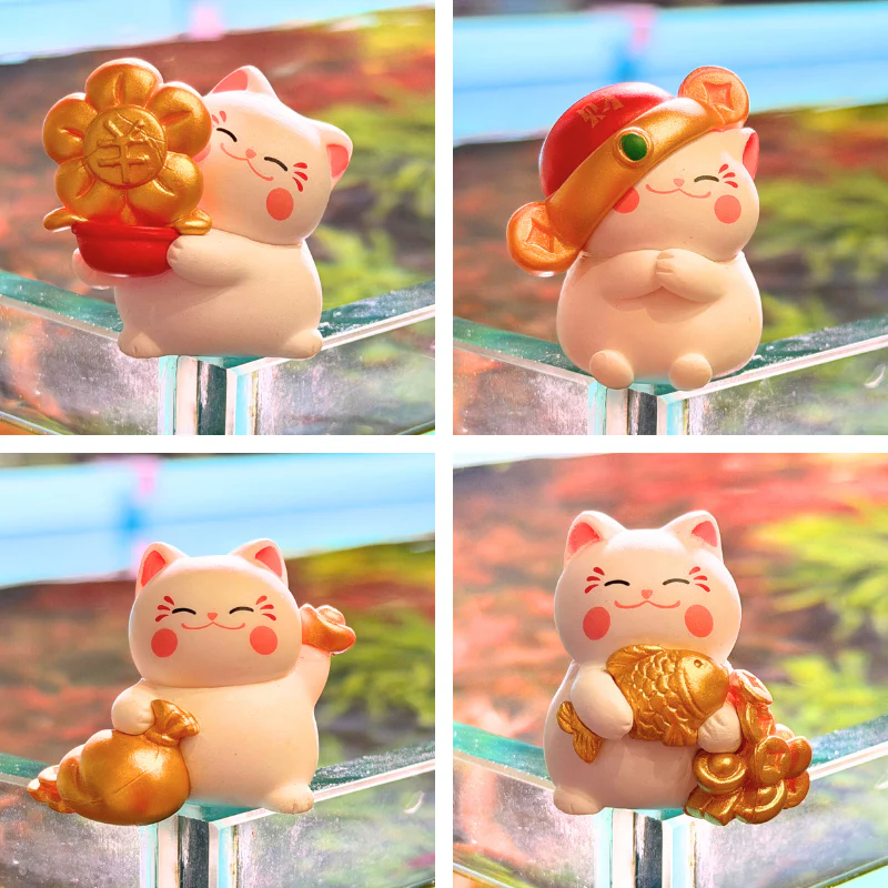 Fortune Cat Toy Decoration S  (assorted design) - Image 2