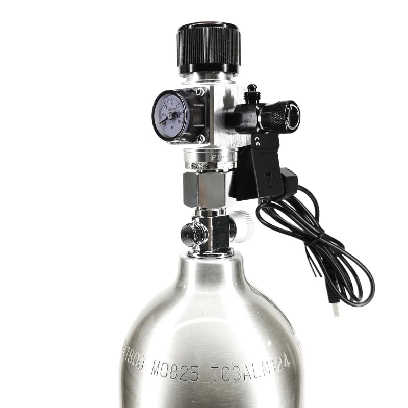 UP Aqua - CO2 Aluminum Cylinder (Paint Ball valve - A-137/138/159/140) - (0.6/1/2/2.8L) - Image 3