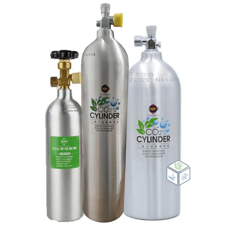UP Aqua - CO2 Aluminum Cylinder (Normal - A-136/158/143) - (1/2/3L)