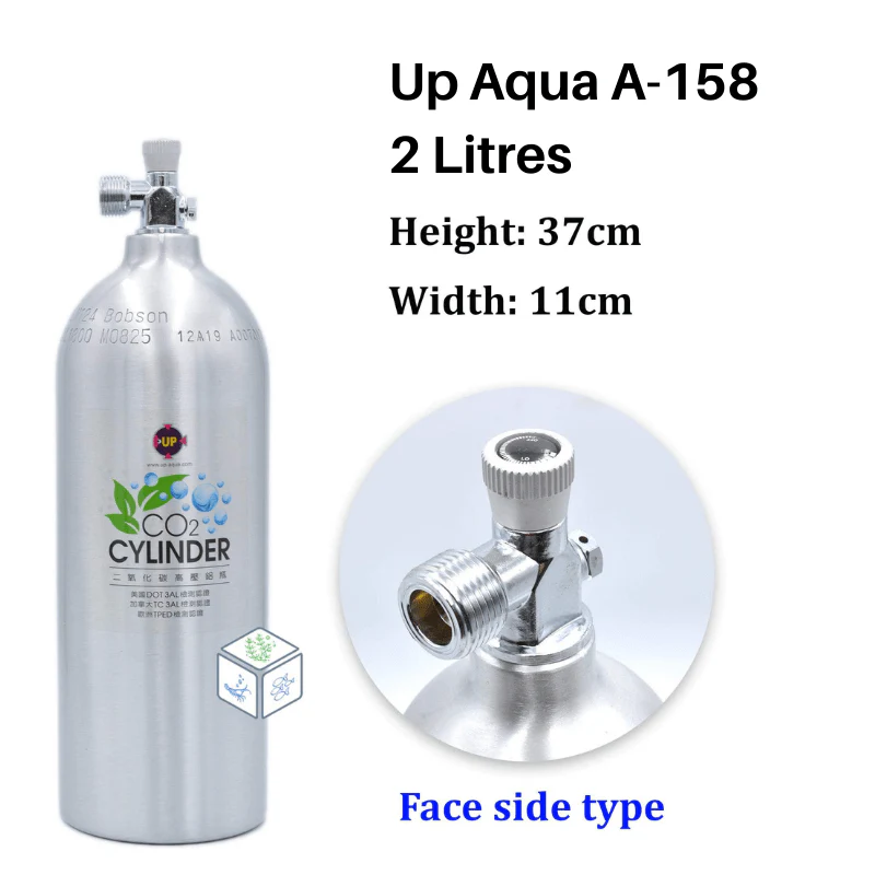 UP Aqua - CO2 Aluminum Cylinder (Normal - A-136/158/143) - (1/2/3L) - Image 3