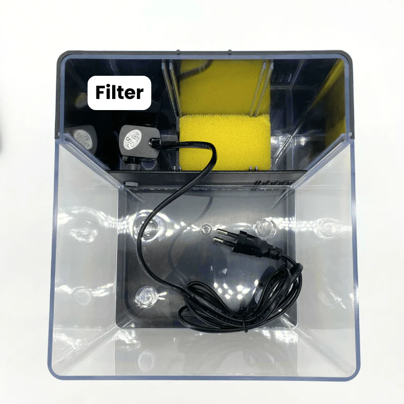 UP AQUA CA-ET-004-B Turtle Tank with light (Black) - Image 3