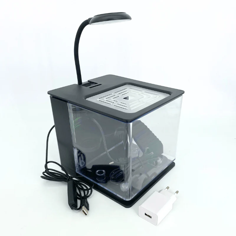 UP AQUA CA-ET-004-B Turtle Tank with light (Black) - Image 9