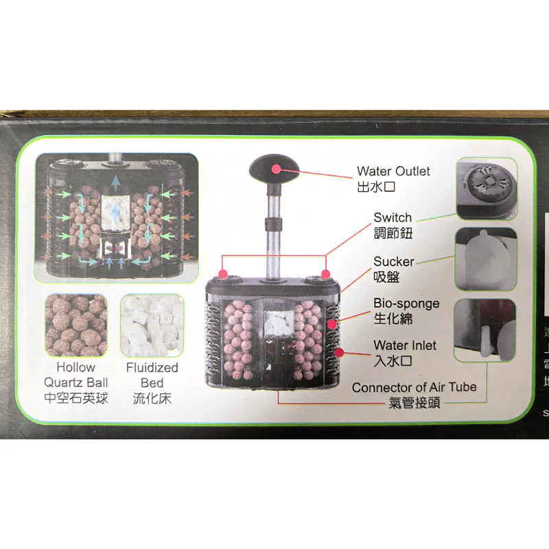 UP AQUA CA-F-020 High Efficiency Pneumatic Filter (air driven) - Image 7