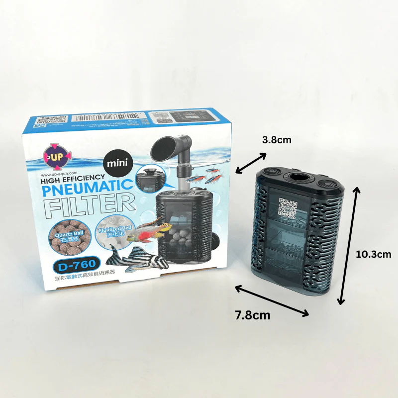 UP AQUA D-760 Mini High Efficiency pneumatic filter - Image 2