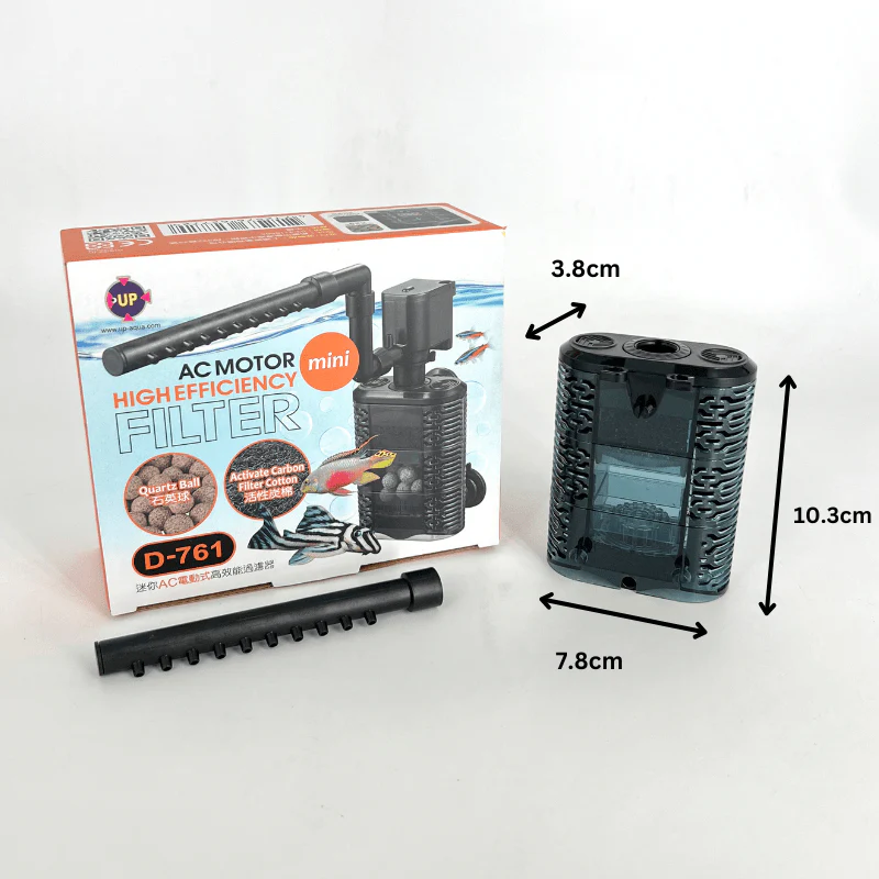 UP AQUA D-761 Mini Motor High Efficiency pneumatic filter - Image 2