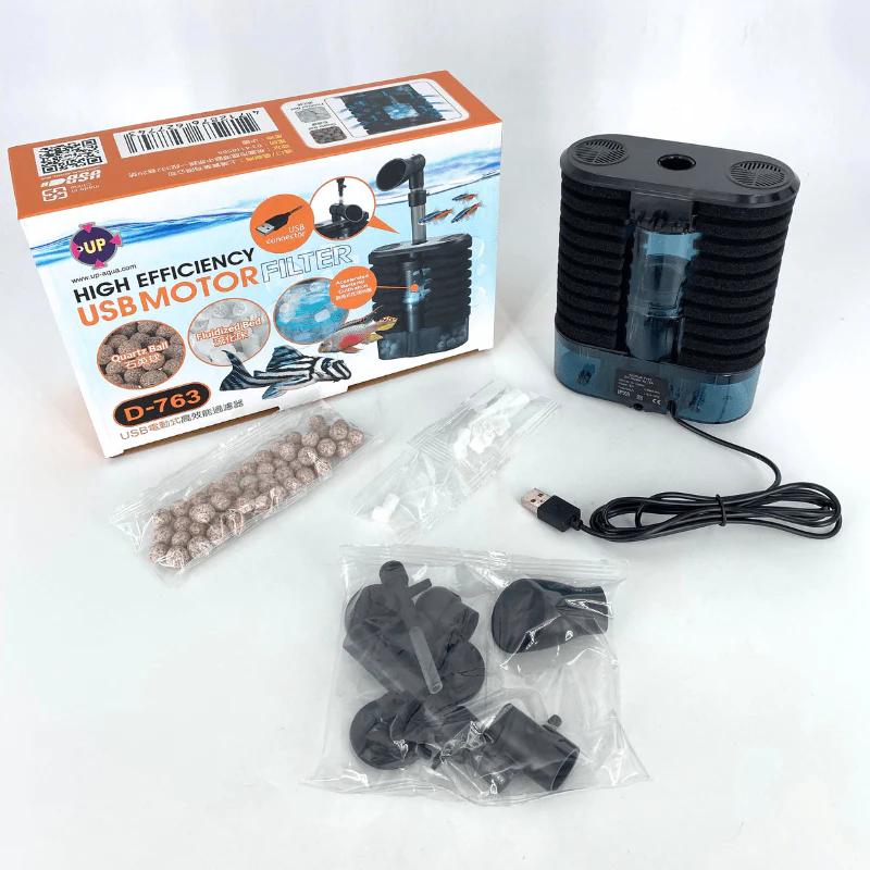 UP AQUA D-763 USB Motor High Efficiency pneumatic filter - Image 8