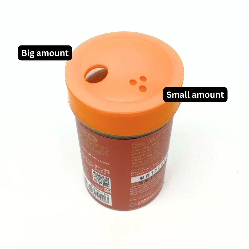 UP AQUA Sinking feed 100ml (fish/shrimp) E643 - Image 3