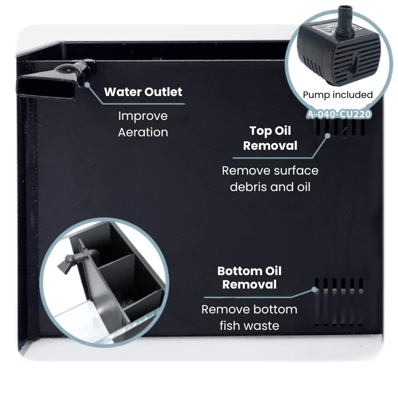 UP AQUA TK-SF-ST-B Narrow Desktop tank - Image 2