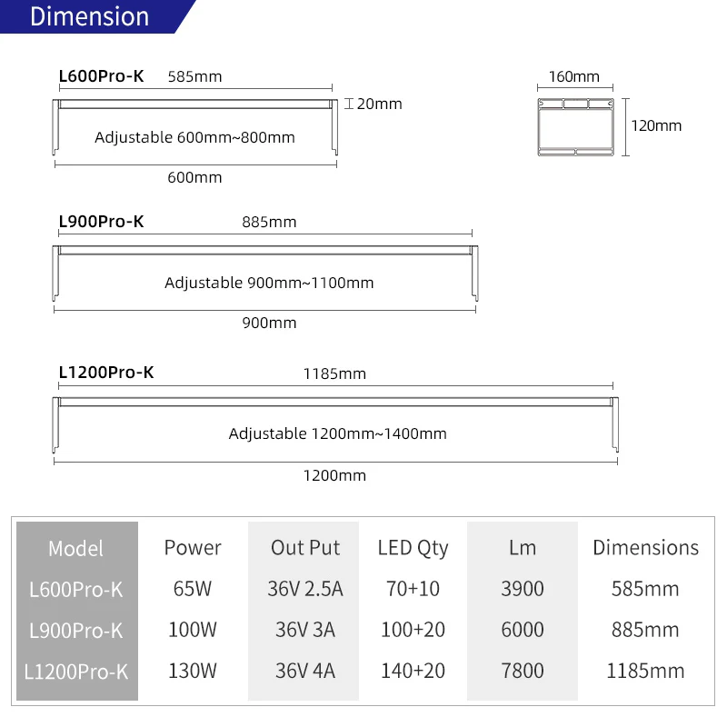 Week aqua L-series Pro Light (60 - 120cm) Black - Image 2