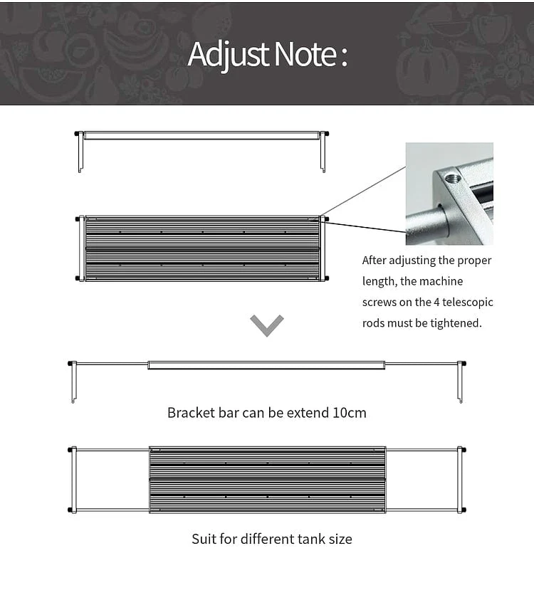 Week Aqua L - Series Pro LED Light (60cm - 120cm) - Image 6