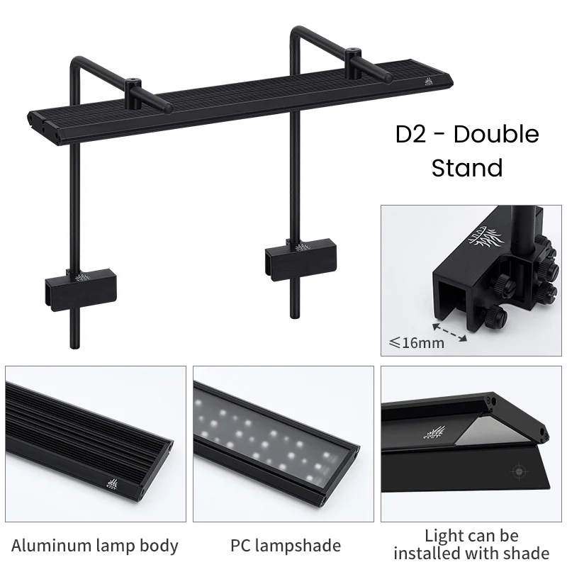 Week aqua MD-Series Pro Light (30 - 60cm) Black - Image 3