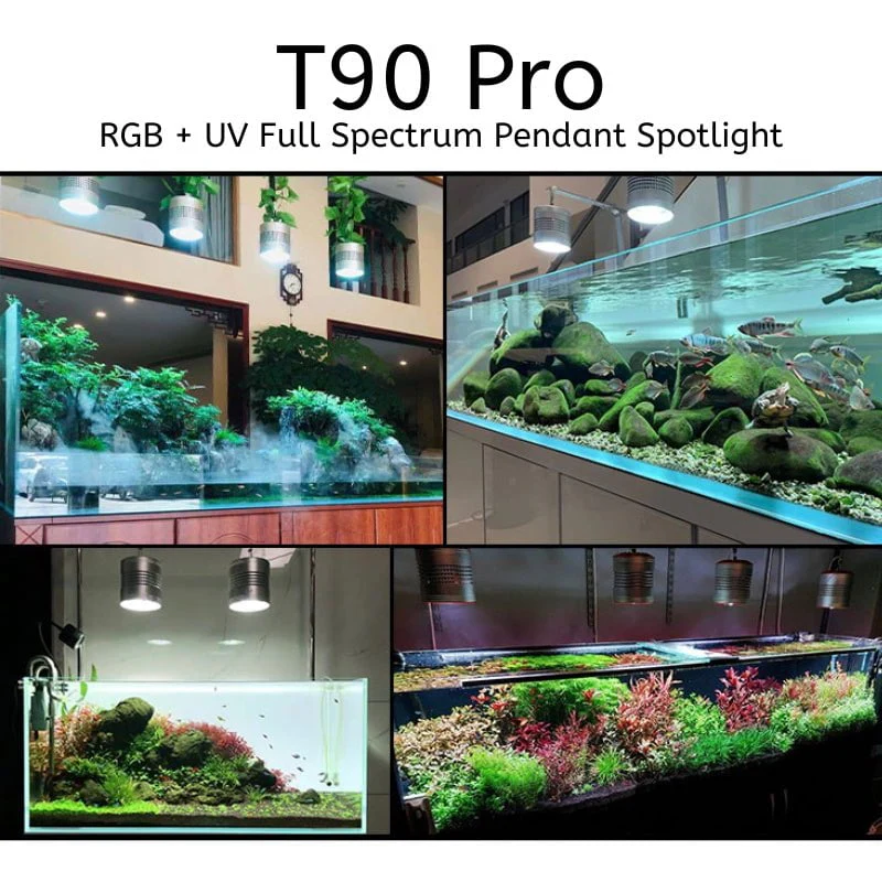 Week Aqua T-90 PRO RGB + UV Full Spectrum Pendant Spotlight - Image 8