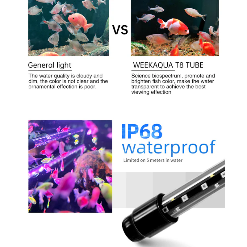 Week Aqua T8 PRO Submersible Tanning Light (60-150cm) (Controllable) - Image 8