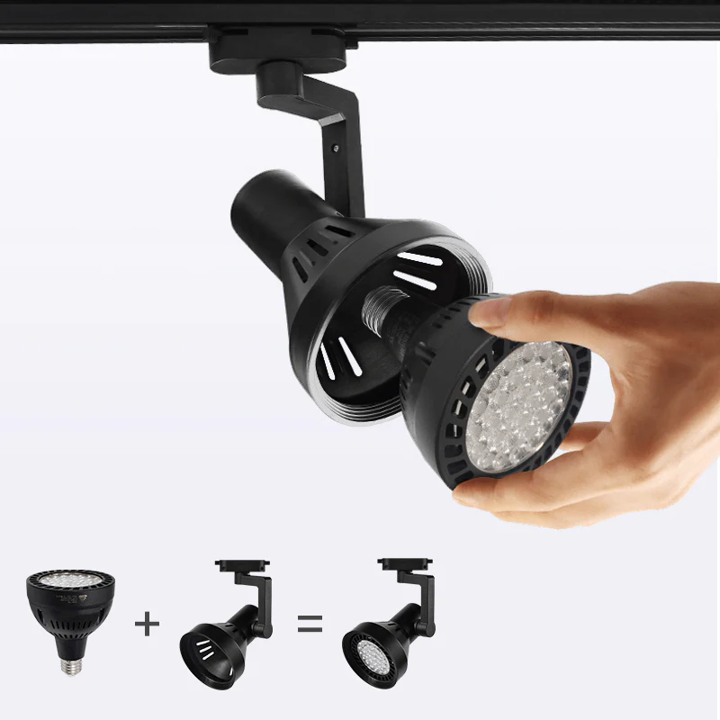 Week aqua Y30 LED Spotlight Black - Image 4
