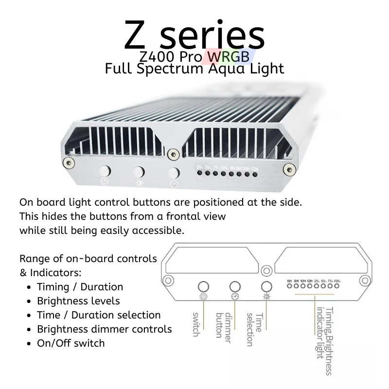 Week Aqua Z400D WRGB led Light - Image 3
