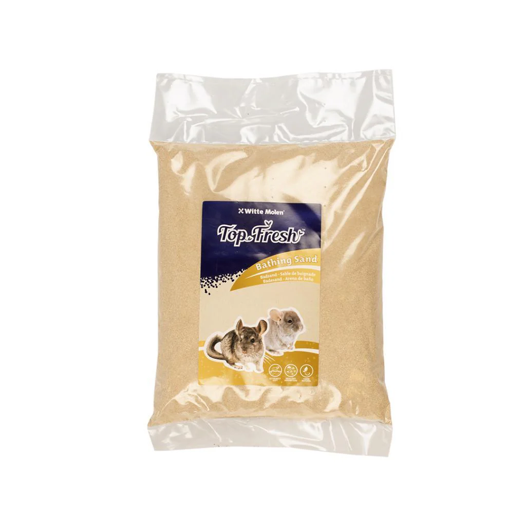 WITTE MOLEN TopFresh Chinchilla Bathing Sand | Dust Free Small Animal Sand Bath - Image 5