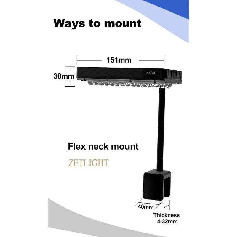 ZETLIGHT E3-M Marine Nano LED Lamp (24W) - Image 8