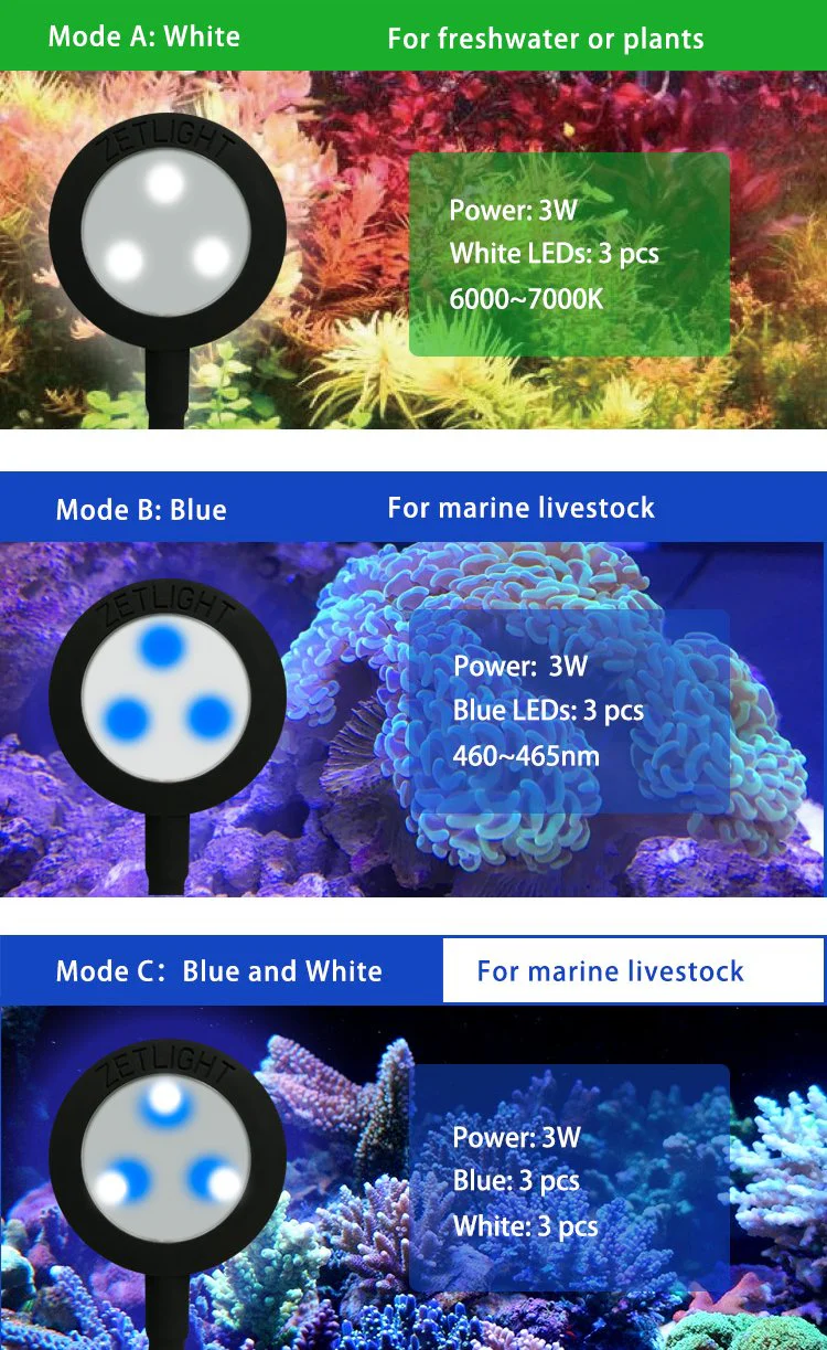 ZETLIGHT ZN-1050 Mini (marine nano led light) - Image 3