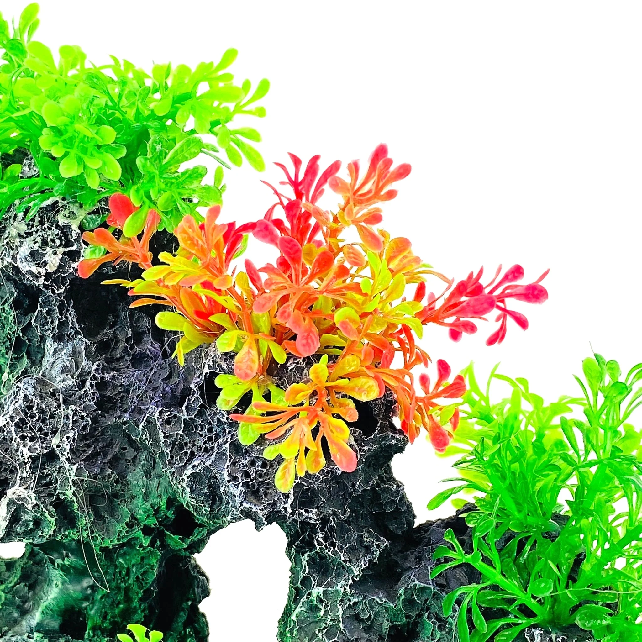 Zhen De Decoration - Rock Formation w/ Plants - 186LRG - Image 3