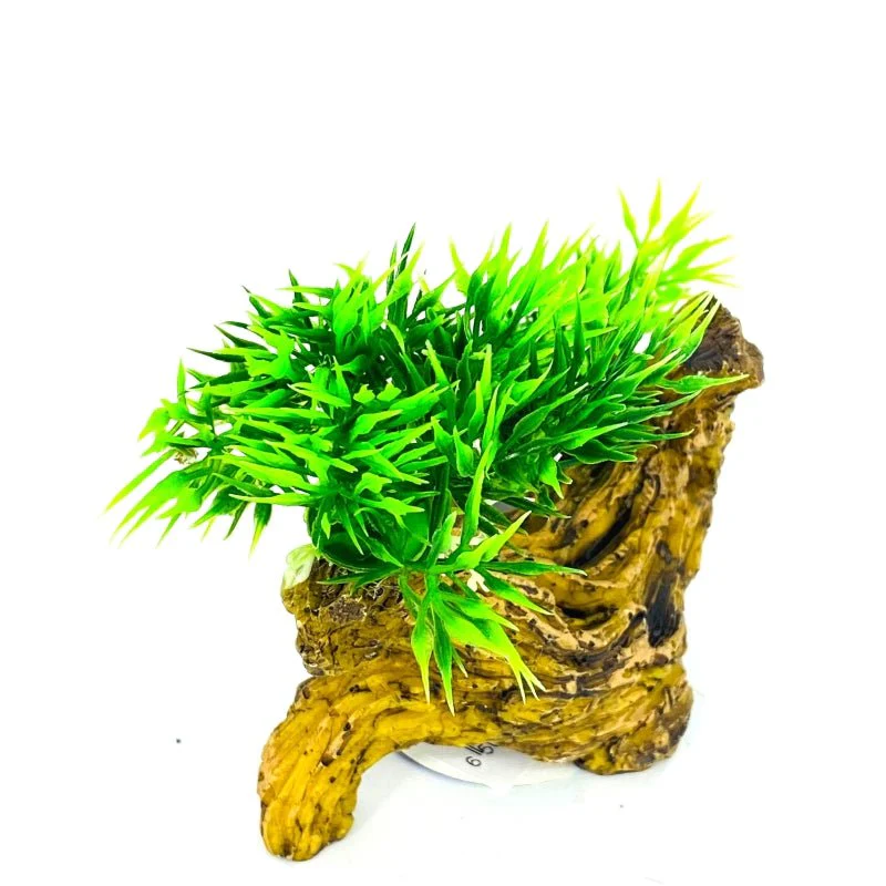 Zhen De Decoration - Wood w/ Plants - NIK01 - Image 4