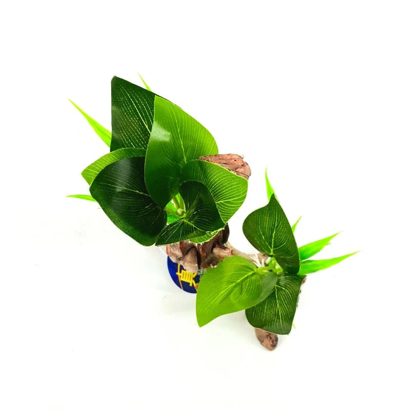 Zhen De Decoration - Wood w/ Plants - NIK-04A - Image 3